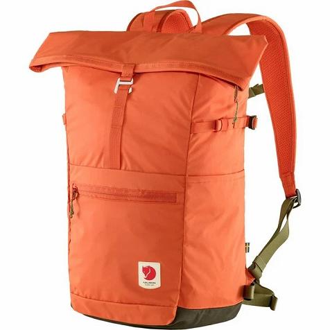 Fjallraven Women High Coast Foldsack 24 Backpack Red PH196739 Philippines